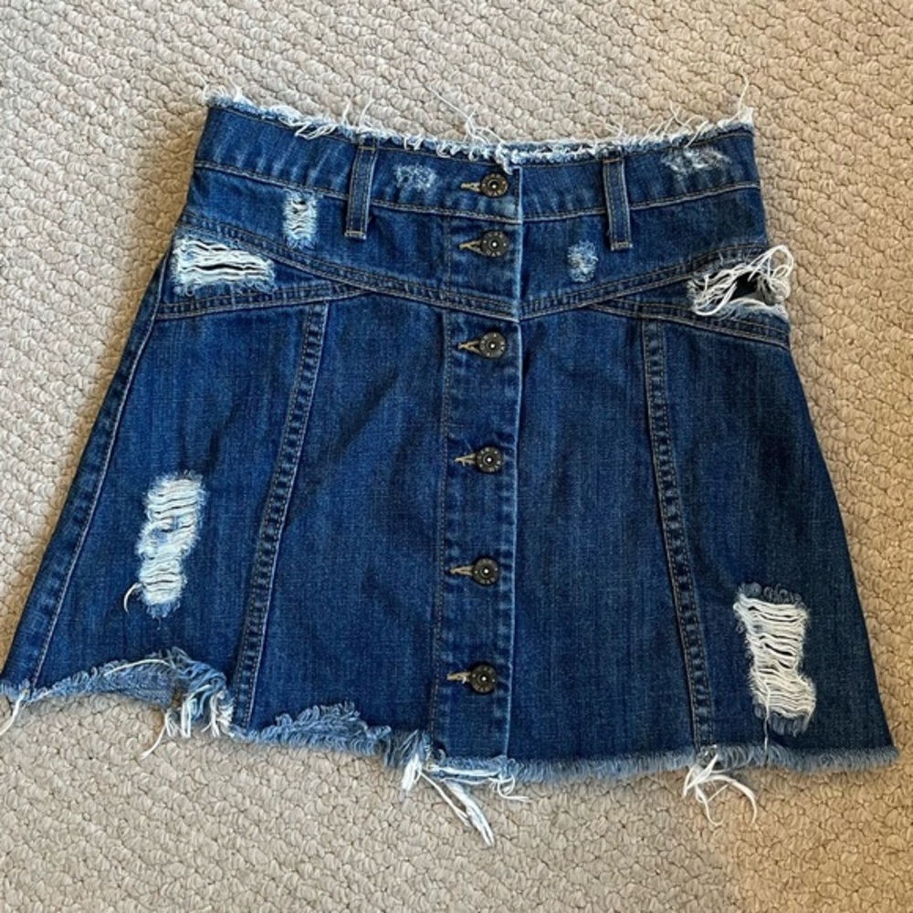 CARMAR denim mini
